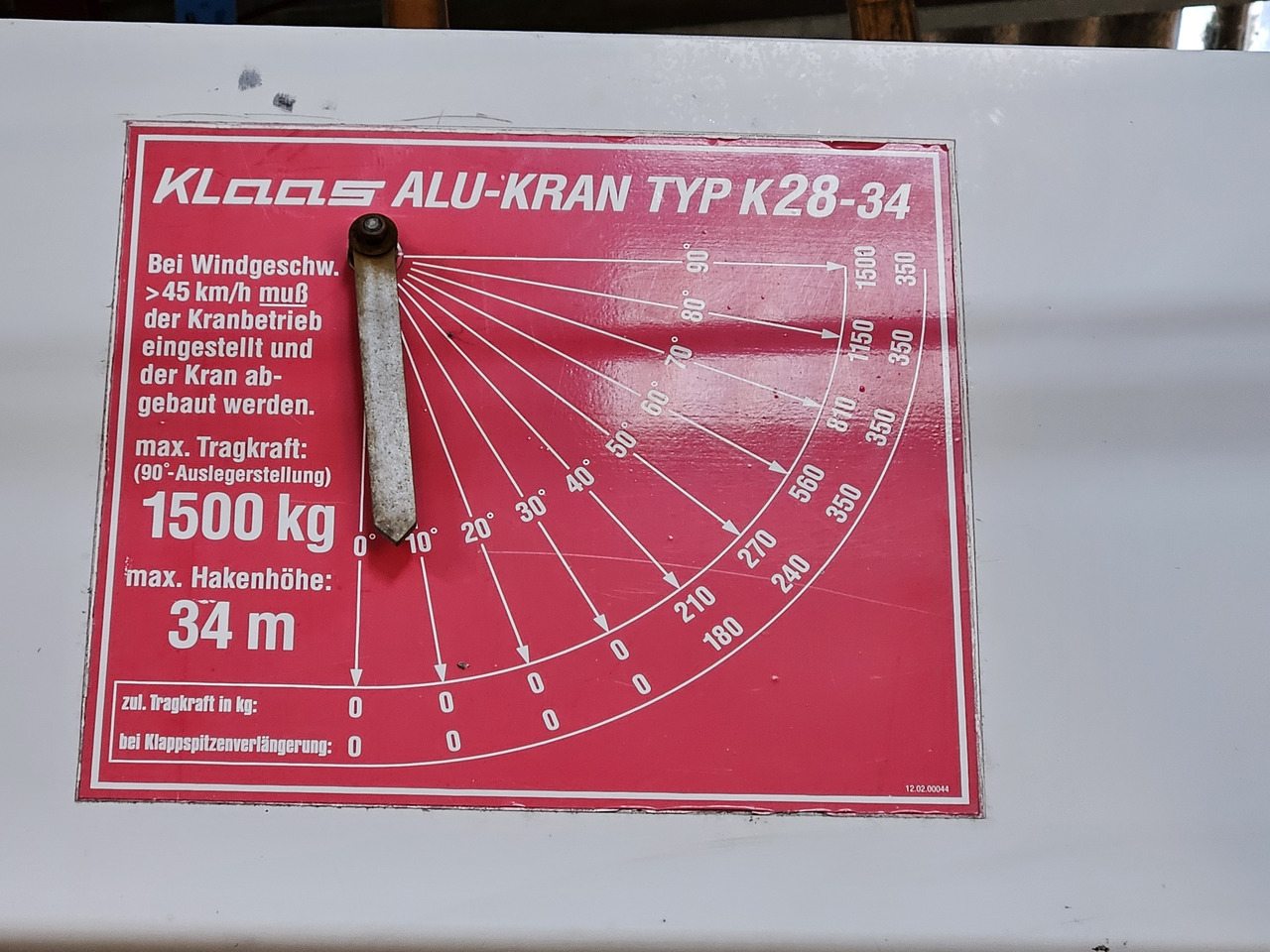 MERCEDES-BENZ Klaas  K28-34 Autokran - Kranbil: bild 2 MERCEDES-BENZ Klaas  K28-34 Autokran - Kranbil: bild 2