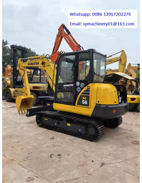 Komatsu PC56 - Minigrävmaskin: bild 1 Komatsu PC56 - Minigrävmaskin: bild 1