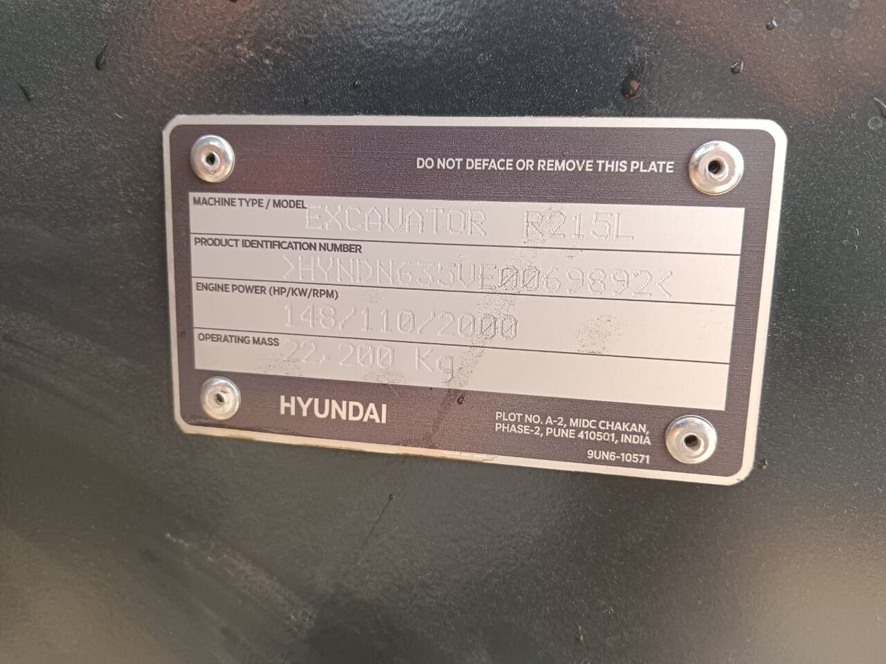 New Hyundai R215L tracked excavator - Bandgrävare: bild 3 New Hyundai R215L tracked excavator - Bandgrävare: bild 3