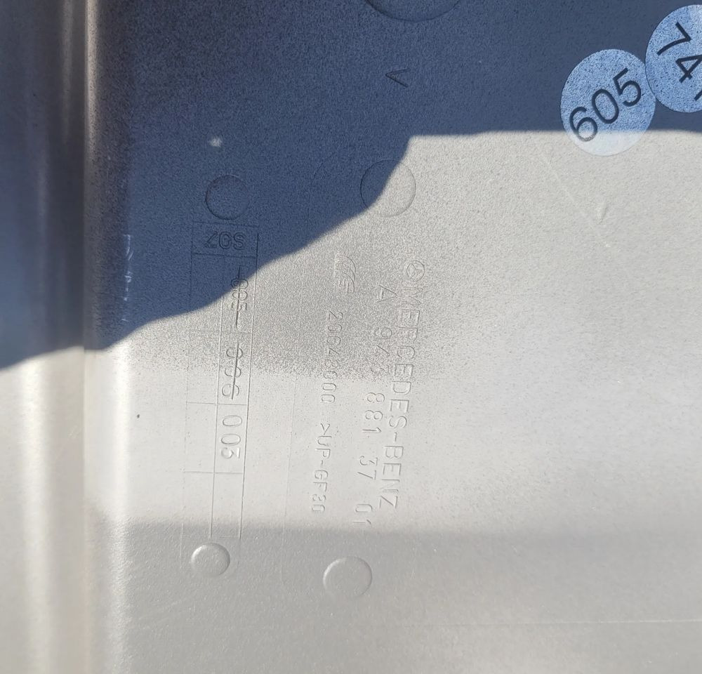 BŁOTNIK LH MERCEDES ACTROS MP3 NOWY ORYGINAŁ A9438813701 CHWALIM116 - Vinge för Lastbil: bild 3 BŁOTNIK LH MERCEDES ACTROS MP3 NOWY ORYGINAŁ A9438813701 CHWALIM116 - Vinge för Lastbil: bild 3