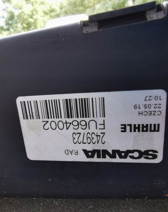 CHŁODNICA WODY SCANIA 2439723 SZCZELNA - Kylare för Lastbil: bild 3 CHŁODNICA WODY SCANIA 2439723 SZCZELNA - Kylare för Lastbil: bild 3