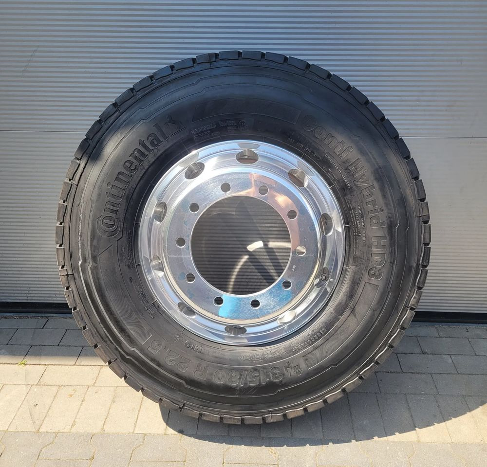 KOŁO CONTINENTAL 315/80R22.5 HYBRID HB3 ALUS ALCOA 9.00 NOWA Chwalim116 - Däck och fälgar för Lastbil: bild 1 KOŁO CONTINENTAL 315/80R22.5 HYBRID HB3 ALUS ALCOA 9.00 NOWA Chwalim116 - Däck och fälgar för Lastbil: bild 1
