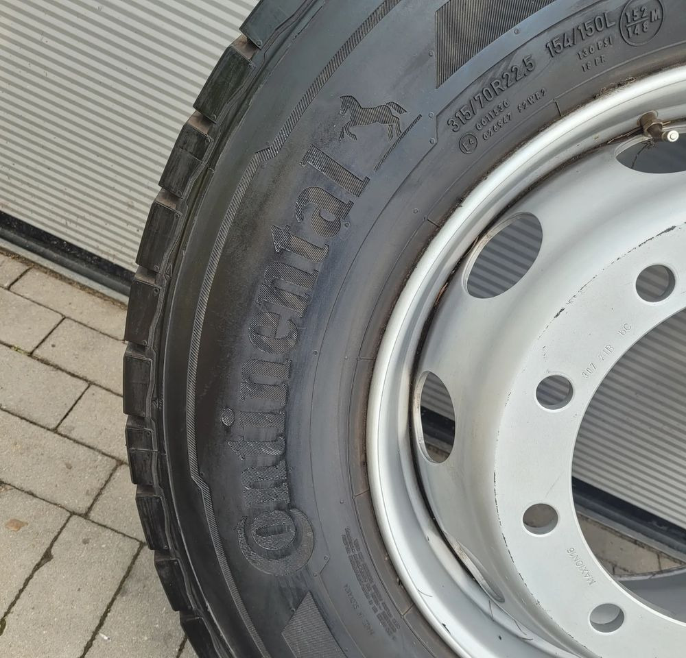 KOŁO CONTINENTAL CONTI HYBRID HD3 315/70R22.5 FELGA 9.00 - Däck och fälgar för Lastbil: bild 5 KOŁO CONTINENTAL CONTI HYBRID HD3 315/70R22.5 FELGA 9.00 - Däck och fälgar för Lastbil: bild 5