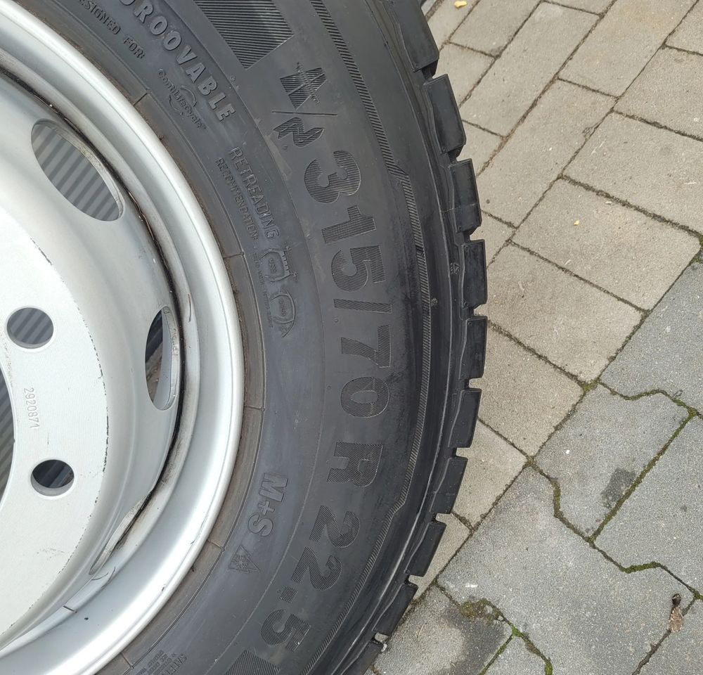 KOŁO CONTINENTAL CONTI HYBRID HD3 315/70R22.5 FELGA 9.00 - Däck och fälgar för Lastbil: bild 3 KOŁO CONTINENTAL CONTI HYBRID HD3 315/70R22.5 FELGA 9.00 - Däck och fälgar för Lastbil: bild 3