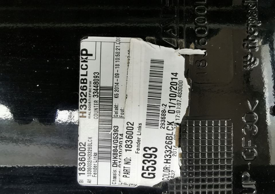 OWIEWKA SPOJLER ZAKABINOWY DAF XF 106 LH ORGINAŁ - Aerodynamik/ Spoiler för Lastbil: bild 3 OWIEWKA SPOJLER ZAKABINOWY DAF XF 106 LH ORGINAŁ - Aerodynamik/ Spoiler för Lastbil: bild 3