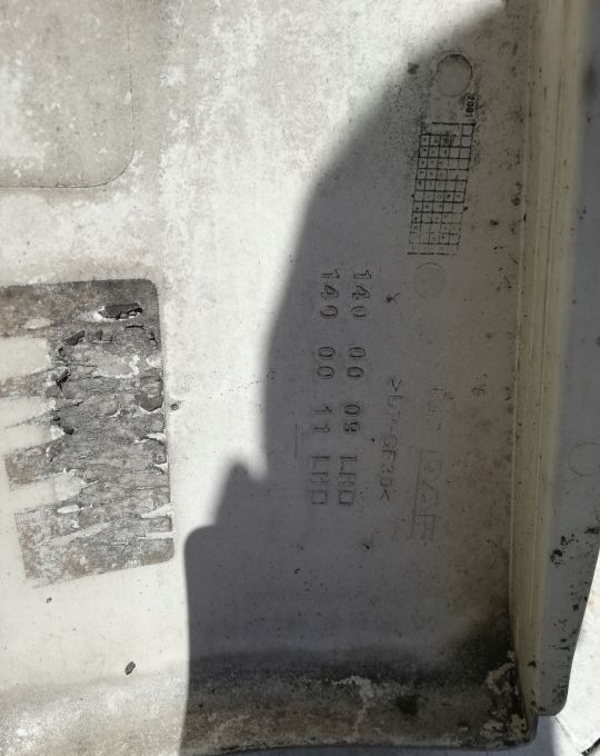 POLIKI OWIEWKi NAROŻNIK DAF XF 105 95 - Aerodynamik/ Spoiler för Lastbil: bild 4 POLIKI OWIEWKi NAROŻNIK DAF XF 105 95 - Aerodynamik/ Spoiler för Lastbil: bild 4