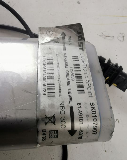 SMAROWANIE SIODŁA JOST MAN TGX TGS 81.49101-6078 - Vändskivekoppling för Lastbil: bild 2 SMAROWANIE SIODŁA JOST MAN TGX TGS 81.49101-6078 - Vändskivekoppling för Lastbil: bild 2