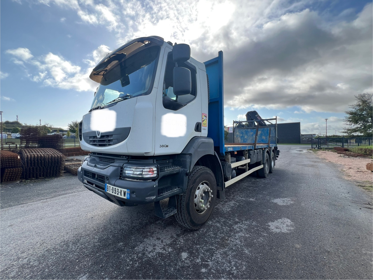 Renault kerax - Kranbil: bild 2 Renault kerax - Kranbil: bild 2