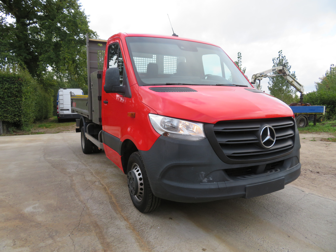 Mercedes-Benz Sprinter 514cdi - Transportbil med tippflak: bild 1 Mercedes-Benz Sprinter 514cdi - Transportbil med tippflak: bild 1