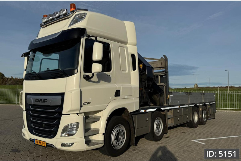 DAF CF 530 SC, Euro 6, Palfinger PK76002-EH / 76 TM / Twistlocks / TOP condition! - Kranbil: bild 2 DAF CF 530 SC, Euro 6, Palfinger PK76002-EH / 76 TM / Twistlocks / TOP condition! - Kranbil: bild 2