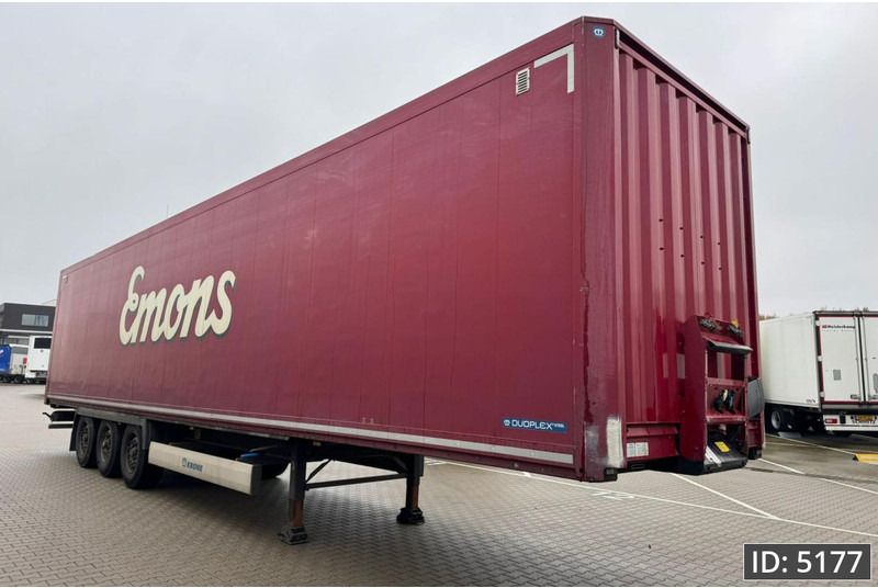 Krone SD / Disk brakes / Double stock - Skåp semitrailer: bild 4 Krone SD / Disk brakes / Double stock - Skåp semitrailer: bild 4