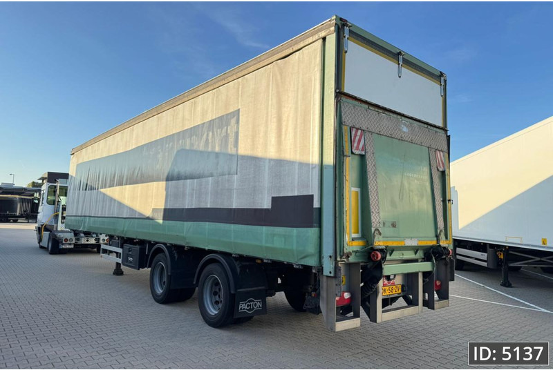Pacton TBD.2 / DHOLLANDIA 2500kg / Steering axle - Kapelltrailer: bild 2 Pacton TBD.2 / DHOLLANDIA 2500kg / Steering axle - Kapelltrailer: bild 2