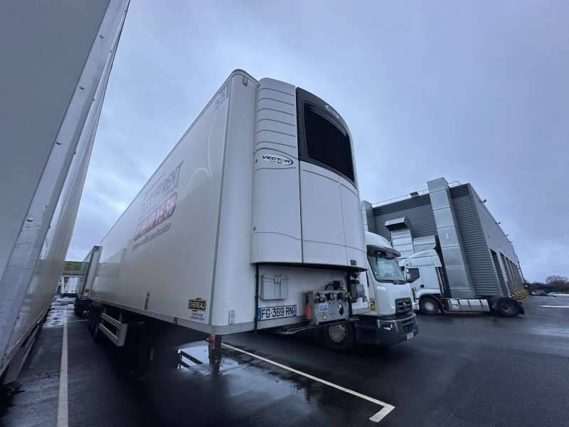 Semi-remorque 3 Essieux 38 TONNES HAYON CAISSE CHEREAU GROUPE CARRIER VECTOR 1950 MT DOUBLE PLANCHER - Kyl/ Frys semitrailer: bild 1 Semi-remorque 3 Essieux 38 TONNES HAYON CAISSE CHEREAU GROUPE CARRIER VECTOR 1950 MT DOUBLE PLANCHER - Kyl/ Frys semitrailer: bild 1