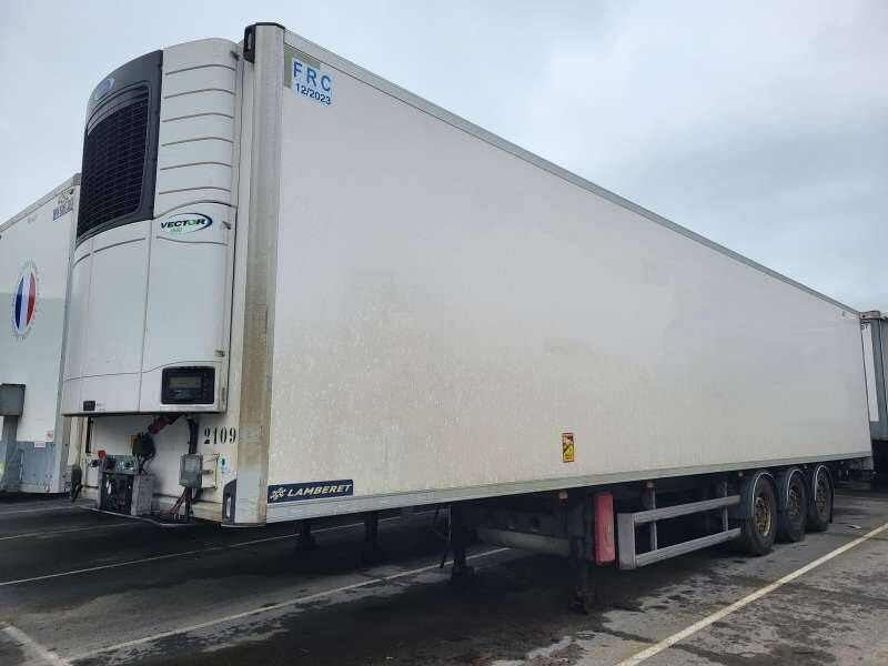Semi-remorque 3 Essieux FRIGO 38 TONNES CAISSE LAMBERET GROUPE CARRIER VECTOR 1550 - Kyl/ Frys semitrailer: bild 2 Semi-remorque 3 Essieux FRIGO 38 TONNES CAISSE LAMBERET GROUPE CARRIER VECTOR 1550 - Kyl/ Frys semitrailer: bild 2