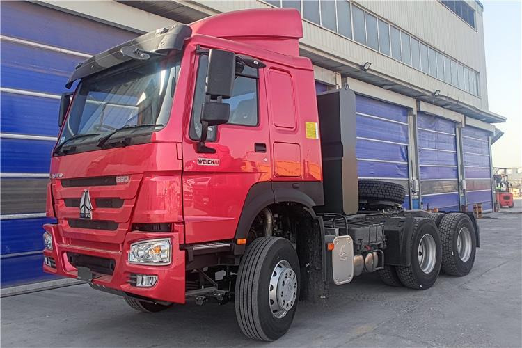 Sinotruk Howo 380hp 6x4 truck tractor for sale in Congo - Dragbil: bild 3 Sinotruk Howo 380hp 6x4 truck tractor for sale in Congo - Dragbil: bild 3