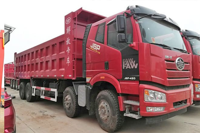 FAW FAW J6P 420HP Dump Truck for Sale in Tanzania - Tippbil lastbil: bild 2 FAW FAW J6P 420HP Dump Truck for Sale in Tanzania - Tippbil lastbil: bild 2
