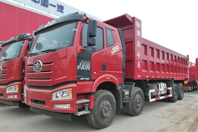 FAW FAW J6P 420HP Dump Truck for Sale in Tanzania - Tippbil lastbil: bild 1 FAW FAW J6P 420HP Dump Truck for Sale in Tanzania - Tippbil lastbil: bild 1