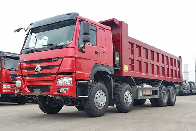 SINOTRUK Sinotruk Howo 380 8X4 Dump Truck for Sale in Senegal - Tippbil lastbil: bild 2 SINOTRUK Sinotruk Howo 380 8X4 Dump Truck for Sale in Senegal - Tippbil lastbil: bild 2