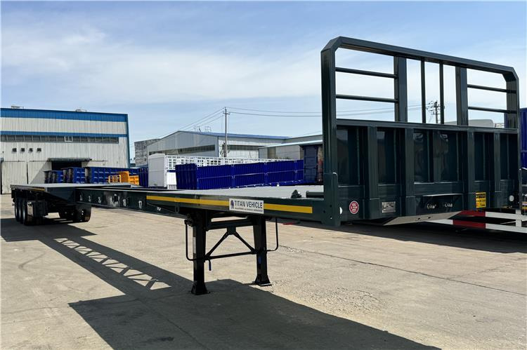TITAN 3 Axle 40ft Extendable Flatbed Trailer for Sale In Argentina - Flaktrailer: bild 2 TITAN 3 Axle 40ft Extendable Flatbed Trailer for Sale In Argentina - Flaktrailer: bild 2