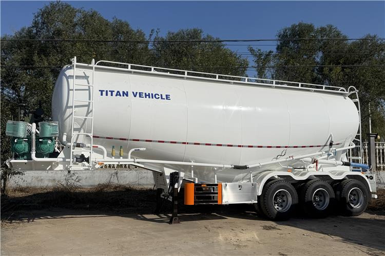 TITAN 3 Axle 50 Ton Dry Bulker Cement Tanker Trailer for Sale In Saudi Arabia - Bulktrailer: bild 4 TITAN 3 Axle 50 Ton Dry Bulker Cement Tanker Trailer for Sale In Saudi Arabia - Bulktrailer: bild 4