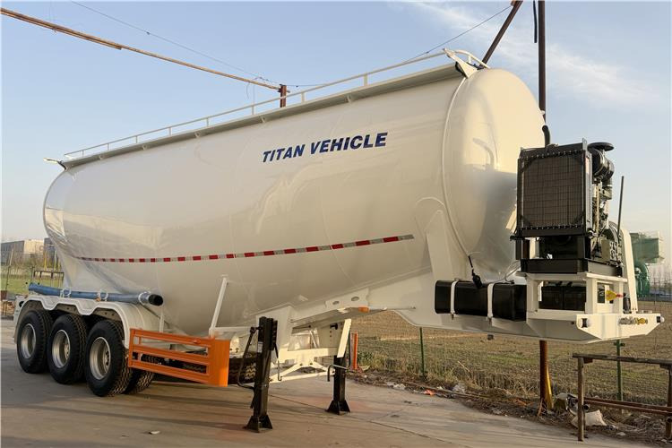 TITAN 3 Axle 50 Ton Dry Bulker Cement Tanker Trailer for Sale In Saudi Arabia - Bulktrailer: bild 3 TITAN 3 Axle 50 Ton Dry Bulker Cement Tanker Trailer for Sale In Saudi Arabia - Bulktrailer: bild 3