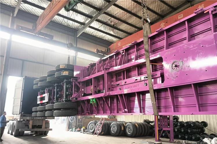 TITAN 4 Axle 40ft Flatbed Semi Trailer for Sale In Guam - Flaktrailer: bild 4 TITAN 4 Axle 40ft Flatbed Semi Trailer for Sale In Guam - Flaktrailer: bild 4