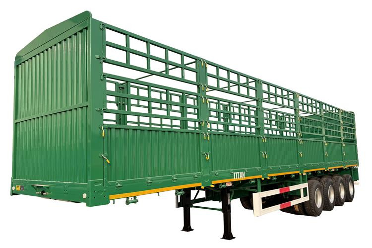 TITAN 4 Axle 80 Ton Livestock Semi Trailer for Sale In Sudan - Djurtransport semitrailer: bild 4 TITAN 4 Axle 80 Ton Livestock Semi Trailer for Sale In Sudan - Djurtransport semitrailer: bild 4