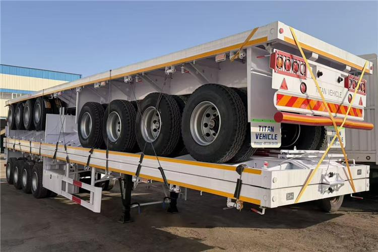 TITAN 4 Axle Flatbed Trailer for Sale In Saudi Arabia - Flaktrailer: bild 5 TITAN 4 Axle Flatbed Trailer for Sale In Saudi Arabia - Flaktrailer: bild 5