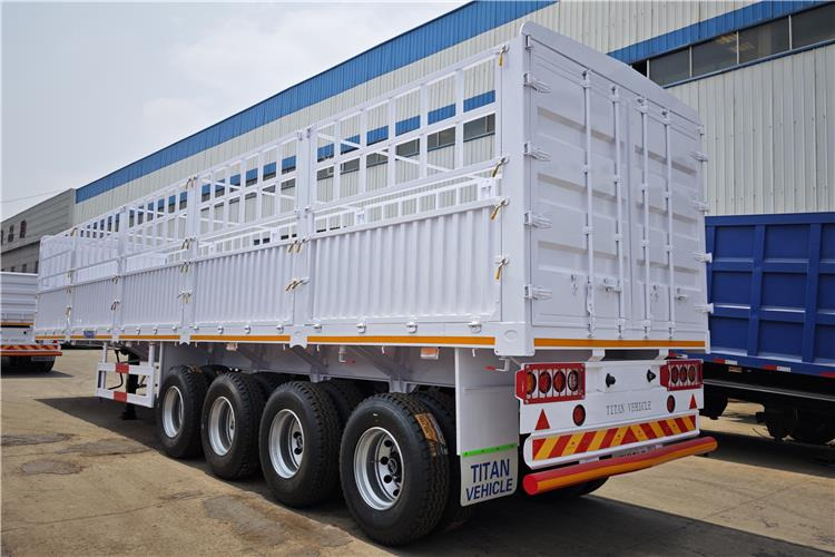 TITAN 4 Axle Livestock Truck Trailer for Sale In Guam - Djurtransport semitrailer: bild 2 TITAN 4 Axle Livestock Truck Trailer for Sale In Guam - Djurtransport semitrailer: bild 2