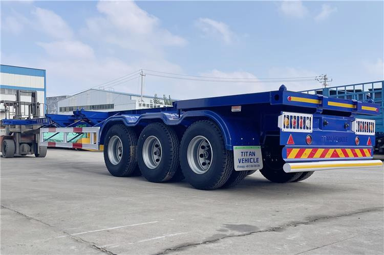 TITAN 40ft Container Chassis Trailer for Sale In Guam - Chassi semitrailer: bild 2 TITAN 40ft Container Chassis Trailer for Sale In Guam - Chassi semitrailer: bild 2