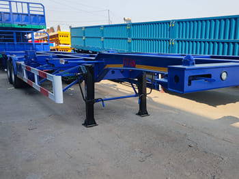 TITAN 40ft Container Trailer for Sale in Mali - Chassi semitrailer: bild 1 TITAN 40ft Container Trailer for Sale in Mali - Chassi semitrailer: bild 1