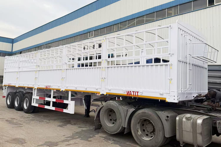 TITAN Livestock Fence Semi Trailer for Sale in Malawi - Djurtransport semitrailer: bild 2 TITAN Livestock Fence Semi Trailer for Sale in Malawi - Djurtransport semitrailer: bild 2