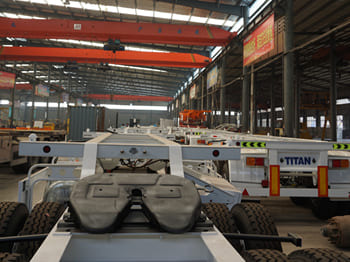 TITAN Shipping Container Trailer for Sale in Ghana - Chassi semitrailer: bild 4 TITAN Shipping Container Trailer for Sale in Ghana - Chassi semitrailer: bild 4