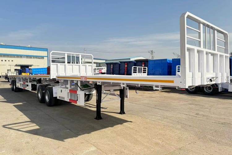 TITAN Super Link Flatbed Trailer for Sale in Mali - Flaktrailer: bild 2 TITAN Super Link Flatbed Trailer for Sale in Mali - Flaktrailer: bild 2