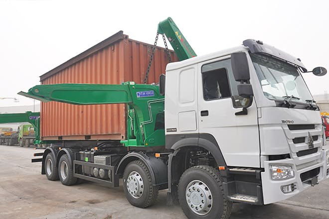XCMG 20 Ft Side Loader Truck for Sale in Zambia - Containerbil/ Växelflak lastbil: bild 5 XCMG 20 Ft Side Loader Truck for Sale in Zambia - Containerbil/ Växelflak lastbil: bild 5