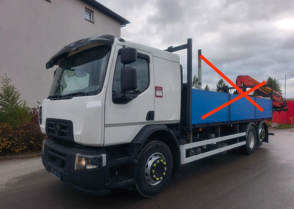 Renault D 26.320 6x2 podwozie do zabudowy - Chassi lastbil: bild 1 Renault D 26.320 6x2 podwozie do zabudowy - Chassi lastbil: bild 1