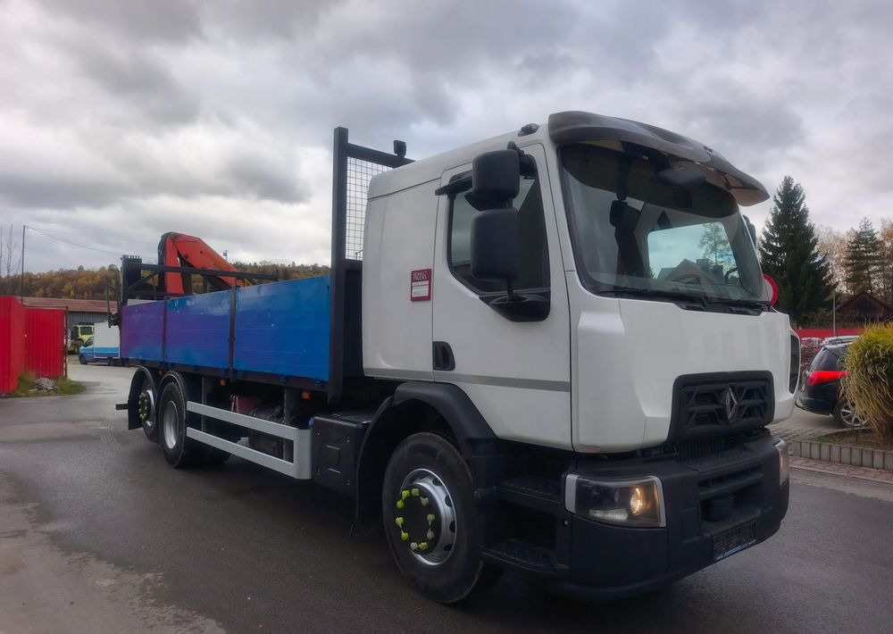 Renault Gama D 26.320 skrzynia hds palfinger PK15500 - Flakbil, Kranbil: bild 2 Renault Gama D 26.320 skrzynia hds palfinger PK15500 - Flakbil, Kranbil: bild 2