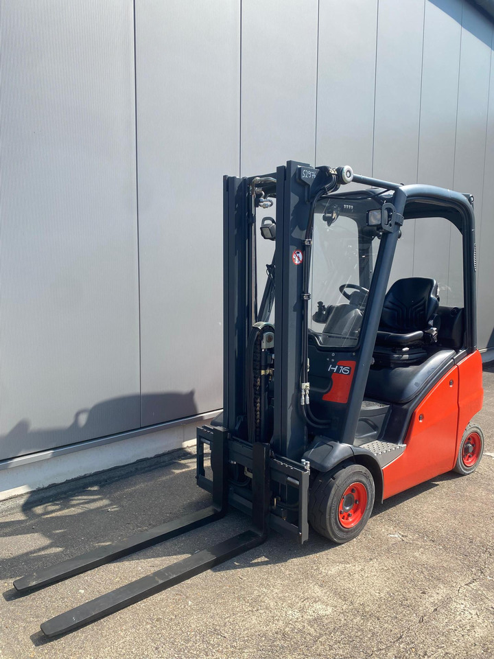 Linde Linde H 16 T - 2.575 h - Seitenschieber - - Gasoltruck: bild 1 Linde Linde H 16 T - 2.575 h - Seitenschieber - - Gasoltruck: bild 1