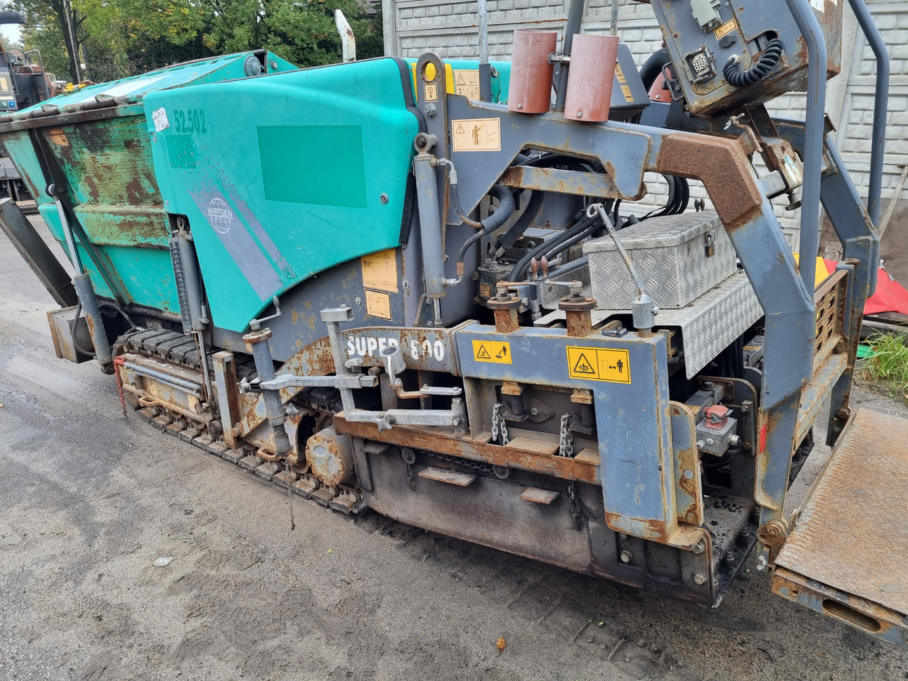 VÖGELE SUPER 800 - Asfaltläggare: bild 3 VÖGELE SUPER 800 - Asfaltläggare: bild 3