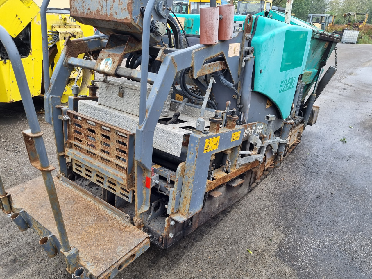 VÖGELE SUPER 800 - Asfaltläggare: bild 2 VÖGELE SUPER 800 - Asfaltläggare: bild 2