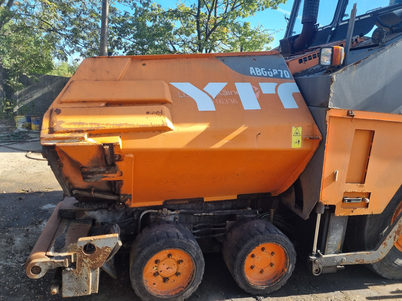 VOLVO TITAN 6870 - Asfaltläggare: bild 3 VOLVO TITAN 6870 - Asfaltläggare: bild 3