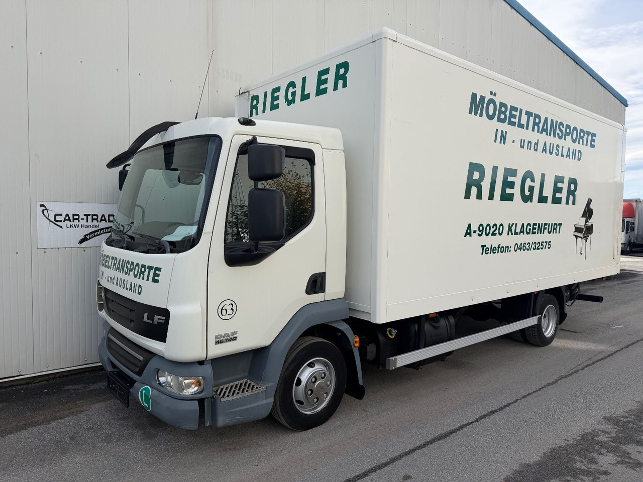DAF LF 45.140 Koffer/LBW /TÜV - Volymskåp: bild 1 DAF LF 45.140 Koffer/LBW /TÜV - Volymskåp: bild 1
