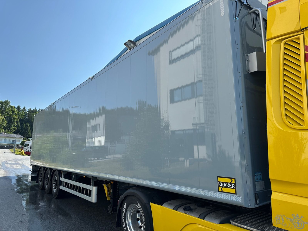 Kraker CF-200ZL Lift 92m³ - Moving floor semitrailer: bild 2 Kraker CF-200ZL Lift 92m³ - Moving floor semitrailer: bild 2