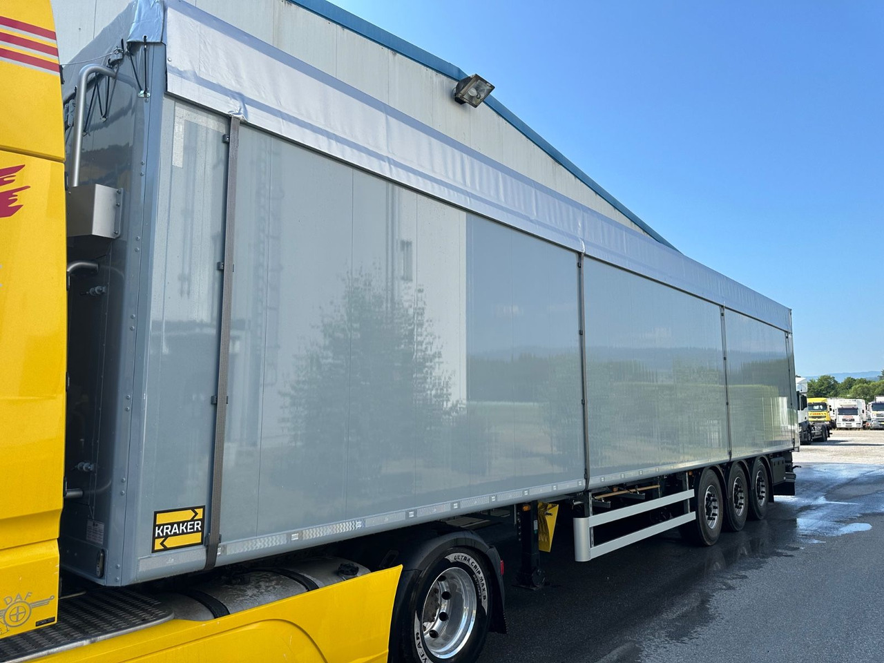 Kraker CF-200ZL Lift 92m³ - Moving floor semitrailer: bild 1 Kraker CF-200ZL Lift 92m³ - Moving floor semitrailer: bild 1