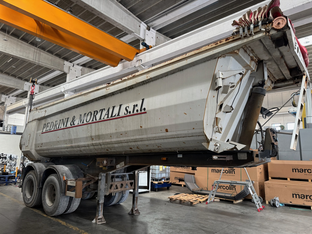 TECNOKAR T2GP Semirimorchio Ribaltabile Mezzo d'opera - Tippbil semitrailer: bild 2 TECNOKAR T2GP Semirimorchio Ribaltabile Mezzo d'opera - Tippbil semitrailer: bild 2