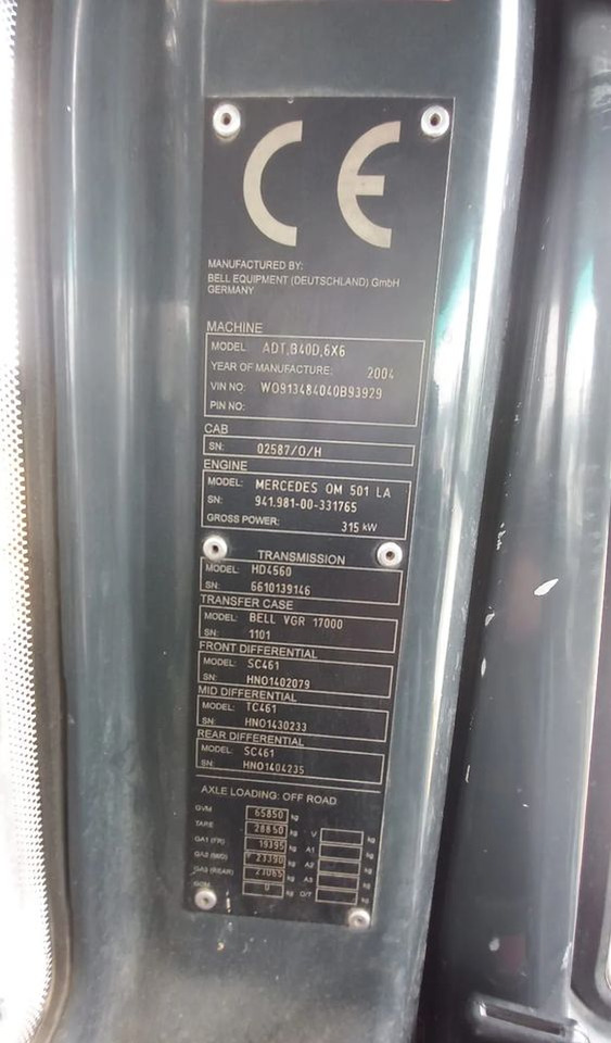 Dumper Bell b40d: bild 10