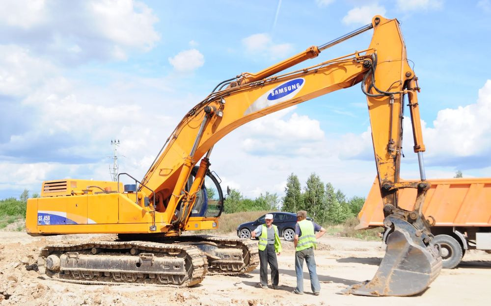 Zwolnica koparki Samsung SE 450 LC - Bandgrävare: bild 3 Zwolnica koparki Samsung SE 450 LC - Bandgrävare: bild 3