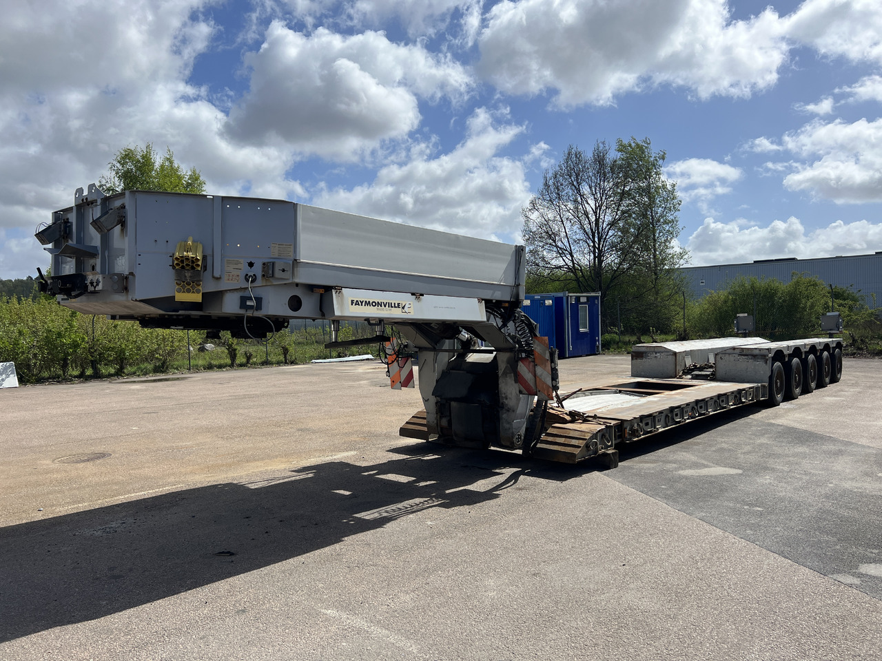 FAYMONVILLE MegaMAX - Låg lastare semitrailer: bild 1 FAYMONVILLE MegaMAX - Låg lastare semitrailer: bild 1