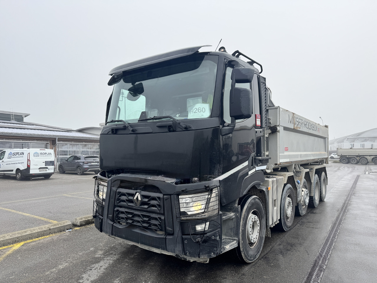 RENAULT C520 10x4 Moser - Tippbil lastbil: bild 1 RENAULT C520 10x4 Moser - Tippbil lastbil: bild 1