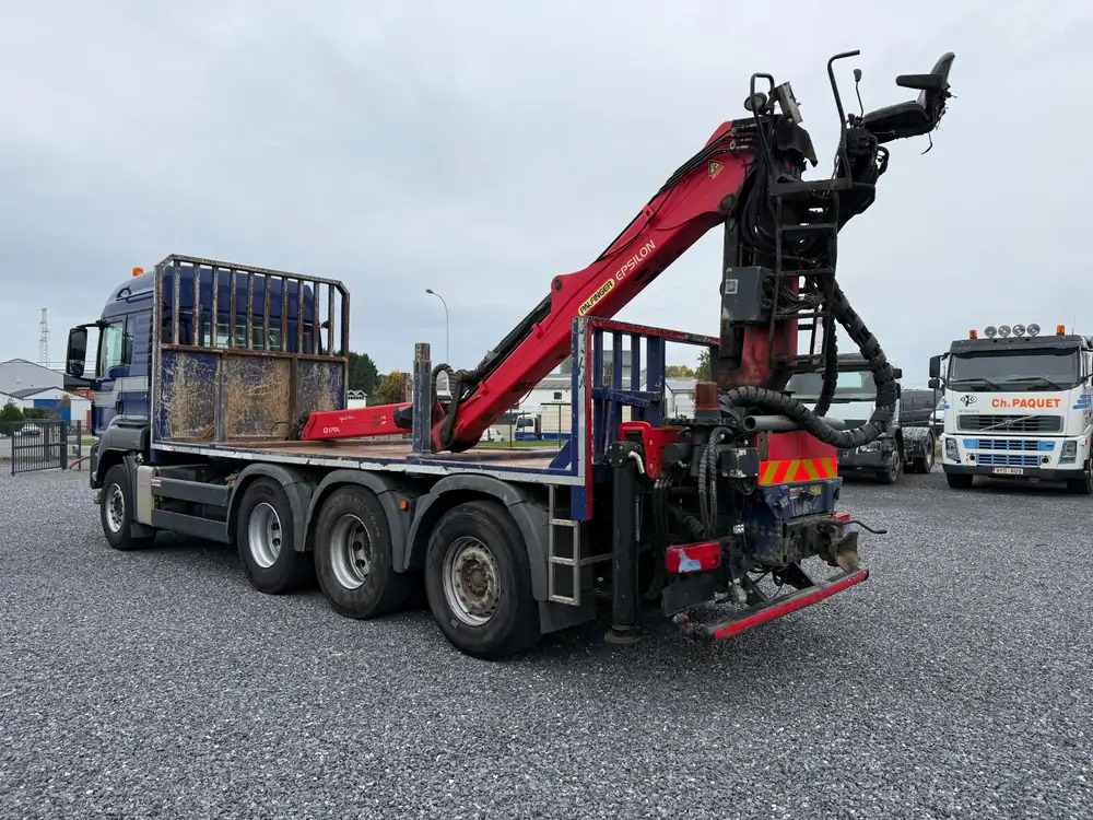 MAN TGS 35.440 *Epsilon Q170L*TRIDEM*Intarder - Flakbil, Kranbil: bild 3 MAN TGS 35.440 *Epsilon Q170L*TRIDEM*Intarder - Flakbil, Kranbil: bild 3